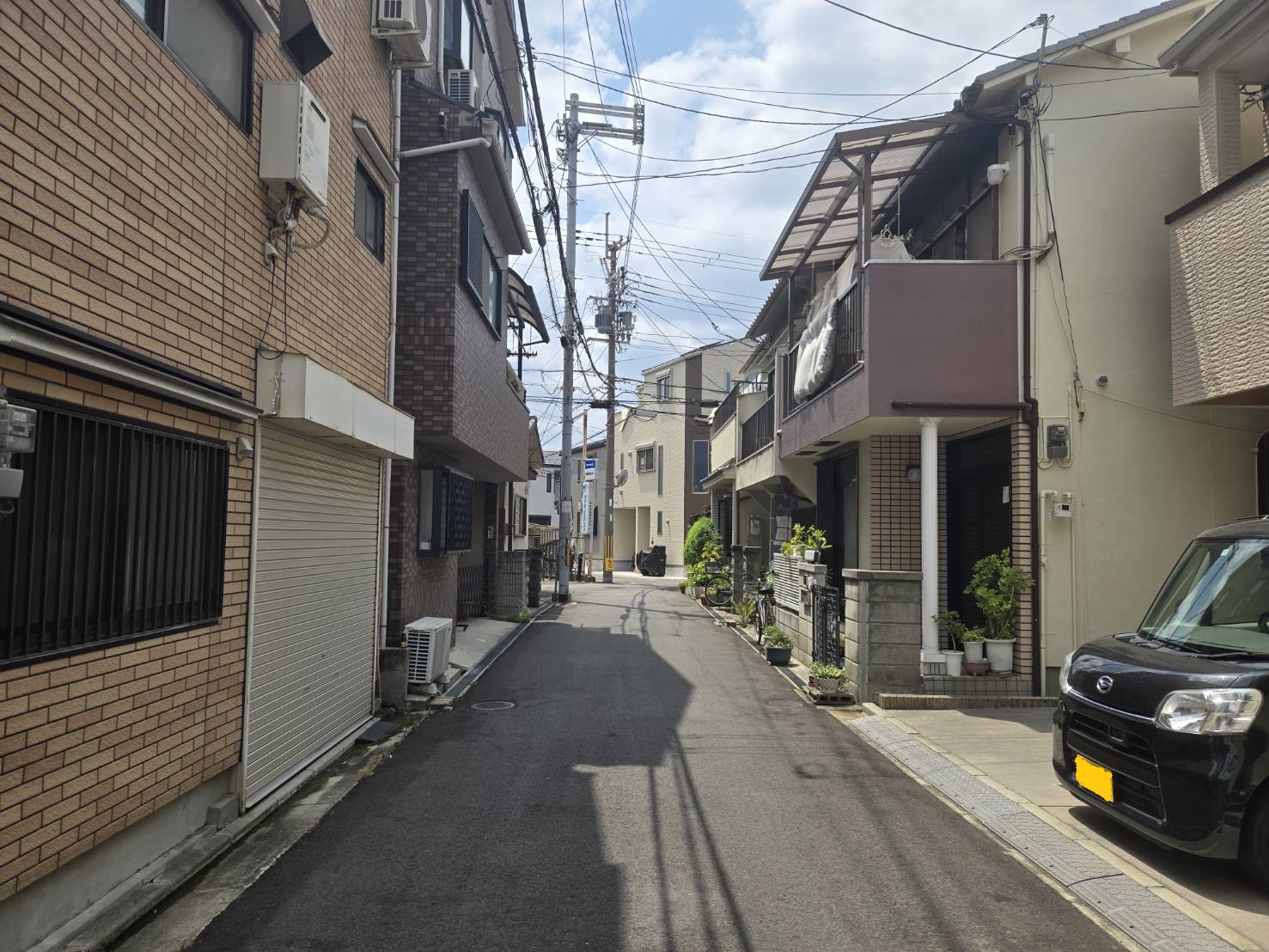 前面道路