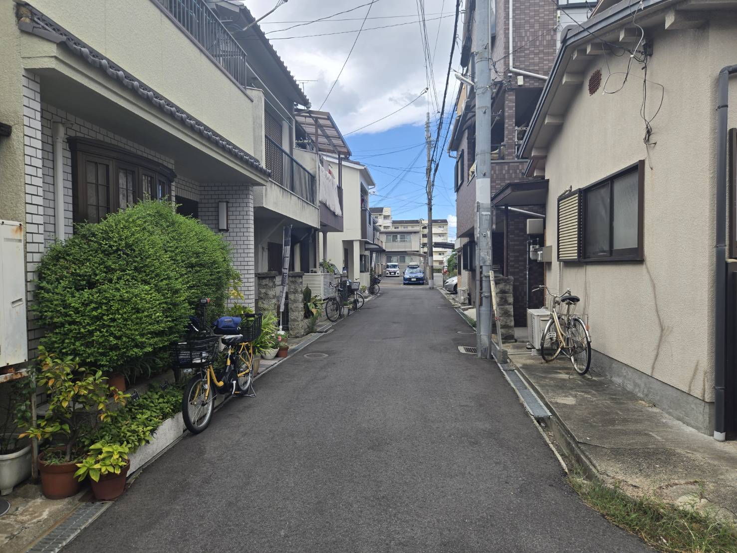 前面道路